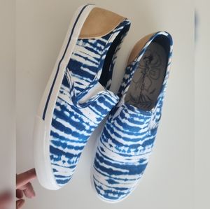 Margaritaville Sailor Tie Dye Canvas Slip Ons